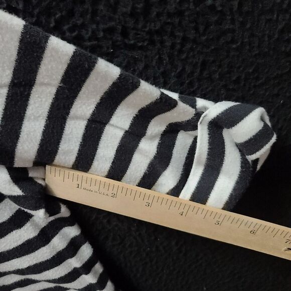 Karen Scott Womens Top Multi-Color Size Small Cotton Blend Striped Pullover - Picture 5 of 12